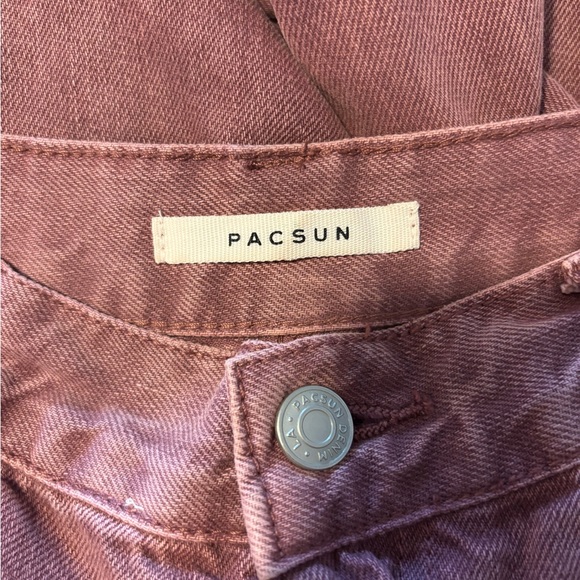 PacSun Dusty Rose Denim Pants - Picture 3 of 9